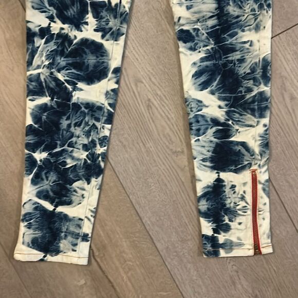 ETIENNE MARCEL LOS ANGELES TIE DYE SKINNY JEANS SIZE 26 - Picture 2 of 7